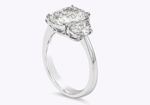 Best Cushion Cut Diamond Ring Roman Malakov