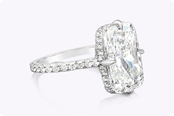 Cushion Cut Diamond Ring