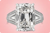 GIA Certified 10.09 Carat Elongated Cushion Diamond Engagement Ring in Platinum
