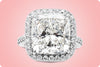 GIA Certified 11.46 Carats Cushion Cut Diamond Halo Engagement Ring in Platinum