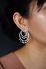 5.32 Carats Total Brilliant Round Dangling Diamond Chandelier Earrings in White Gold