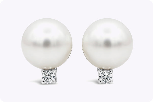 Pearl Stud Earrings