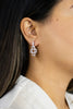 Kwiat 1.50 carats Total Brilliant Round Diamond Crossover Drop Earrings in White Gold