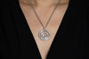 1.98 Carats Total Chopard Happy Spirit Diamond Pendant Necklace in White Gold