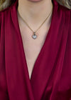 Judith Ripka 0.60 Carat Diamond Heart-Shaped Pendant Necklace in White Gold