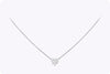 solitaire diamond necklace pendant