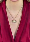 8.31 Gram Crab Pendant Necklace in Yellow Gold