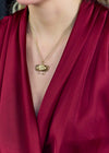 8.31 Gram Crab Pendant Necklace in Yellow Gold