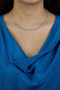 2.03 Carats Round Brilliant Cut Diamonds By the Yard Necklace in White Gold