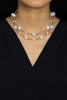 Multi-Function South Sea Pearl Long Necklace in Rose Gold