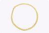 14 Karat Yellow Gold Round Link Chain Necklace