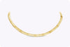 37.84 Grams Omega Chain Collar Necklace in Yellow Gold