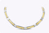 Versace Style Vintage Collar Necklace in Two-Tone Gold