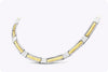 Versace Style Vintage Collar Necklace in Two-Tone Gold