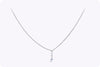 Shape Diamond Pendant Necklace