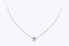 Pendant Necklace in White Gold