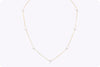 Akoya Japanese Pearls By the Yard Necklace in Yellow Gold