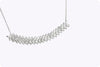 Baguette Cut Diamond Fashion Necklace in White Gold