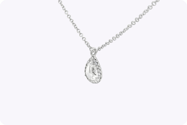 Diamond Halo Pendant