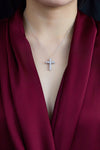 Diamond Cross Pendant Necklace
