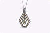 Diamond Pentagon Pendant Necklace