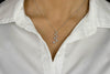 0.35 Carats Total Brilliant Round Graduating Diamond Constellation Pendant Necklace in White Gold