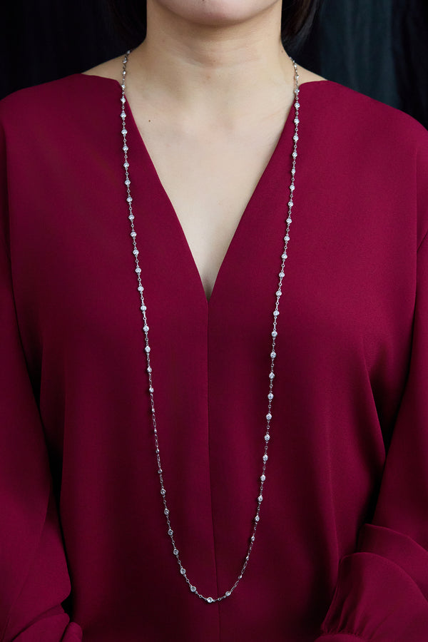 Diamonds By the Yard Necklace