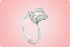 GIA Certified 5.56 Carat Emerald Cut Diamond Solitaire Engagement Ring