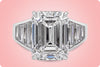 GIA Certified 8.35 Carat Emerald Cut Diamond Engagement Ring in Platinum
