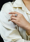 GIA Certified 4.62 Carat Emerald-Cut Diamond Three-Stone Engagement Ring in Platinum