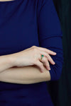 Emerald Engagement Ring