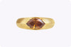 Marquise Cut Fancy Colored Diamond Ring in Yellow Gold