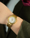 Rare Omega De Ville Yellow 18k Gold Co-Axial Chronometer Wristwatch