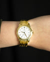 Rare Omega De Ville Yellow 18k Gold Co-Axial Chronometer Wristwatch