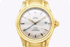 Rare Omega De Ville Yellow 18k Gold Co-Axial Chronometer Wristwatch