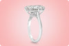 GIA Certified 7.04 Carat Oval Cut Diamond Solitaire Engagement Ring in Platinum