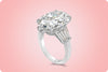 GIA Certified 16.25 Carat Oval Cut Diamond Three-Stone Engagement Ring in Platinum