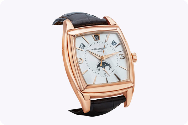 Patek Philippe Gondolo Calendario 5135R-001 Men's Wristwatch in Rose Gold