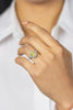 1.49 Carat Intense Yellow Diamond Halo Engagement Ring
