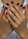 GIA Certified 2.52 Carats Brilliant Round Diamond Antique Engagement Ring in Platinum