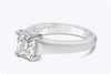 Tiffany & Co GIA Certified 1.08 Carats Radiant Cut Diamond Solitaire Engagement Ring in Platinum
