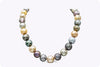 Multi-Color South Sea and Tahitian Pearl Necklace
