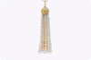 Pink and White South Sea Pearl Opera Length Tassel Necklace