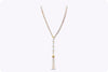 Pink & White South Sea Pearl Opera Length Tassel Necklace