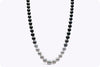 Black & White South Sea Pearl Opera Length Necklace