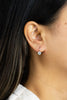 1.70 Carats Total Round Brilliant Diamond Lever-Back Drop Earrings in White Gold