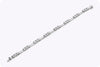 4.72 Carats Total Brilliant Round Diamond Tennis Bracelet in White Gold