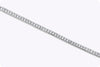 3.56 Carat Total Princess Cut Diamond Tennis Bracelet in White Gold