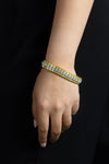 26.69 Carats Total Mixed Cut Yellow & White Diamond Fashion Bracelet in Two-Tone