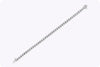 5.03 Carat Total Round Brilliant Cut Diamond Tennis Bracelet in White Gold